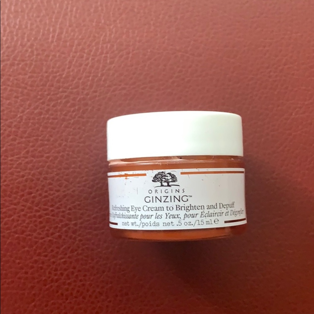ORIGINS brighting and depuffing eye cream